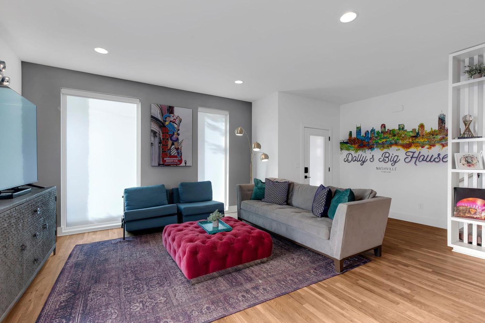 ナッシュビル Dolly'S Big House - 18 Beds Skydeck Viewsヴィラ エクステリア 写真