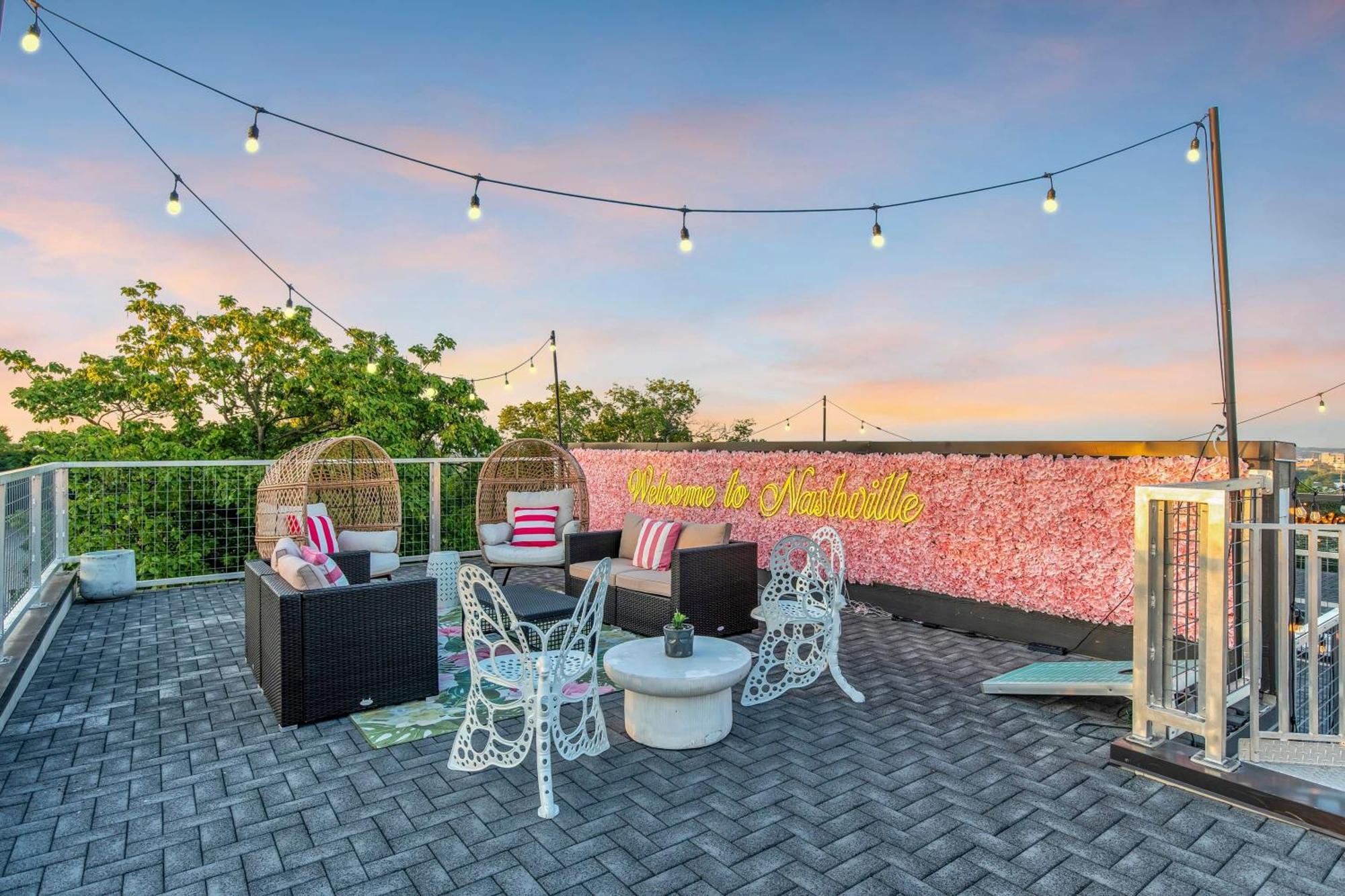 ナッシュビル Dolly'S Big House - 18 Beds Skydeck Viewsヴィラ エクステリア 写真
